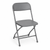 Folding Plastic Chairs Grey (ex Paris Olympics)