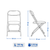 Folding Plastic Chairs - Red