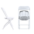 Folding Plastic Chairs - White