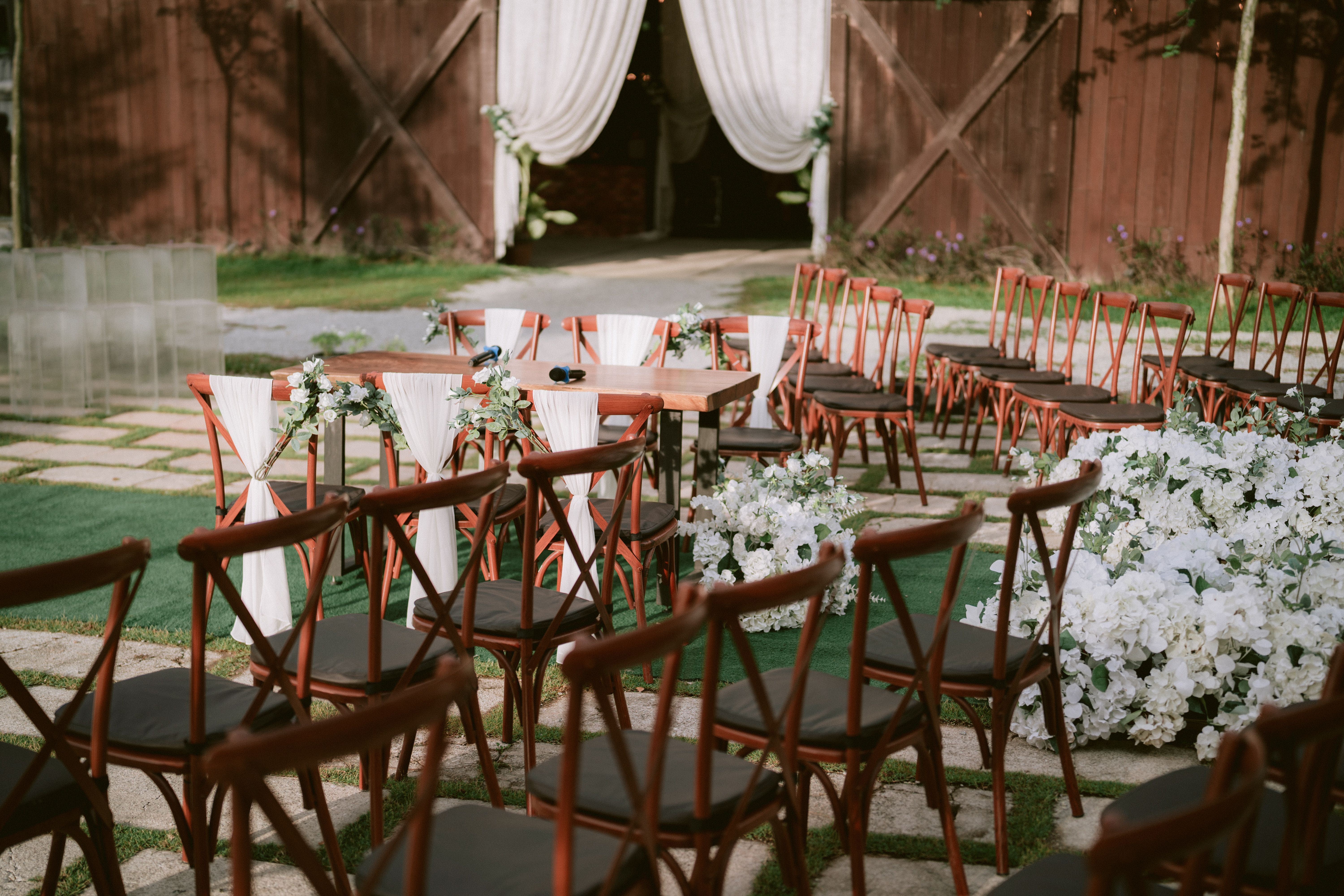 Chiavari chairs
