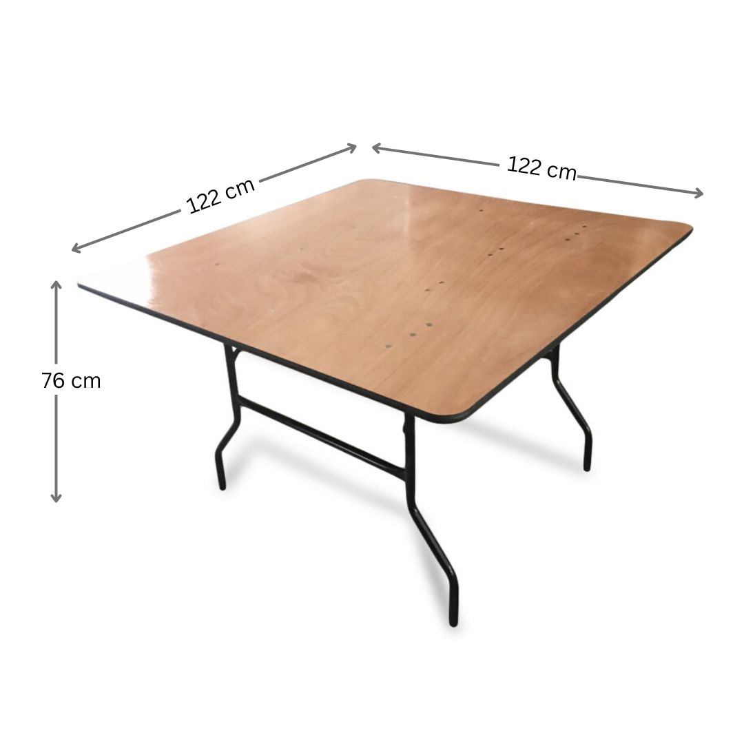 4ft wooden trestle table best sale