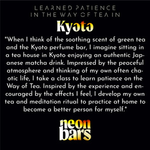 learned patience on the Way of Tea in Kyoto