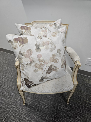 Color Forward Floral Pillow