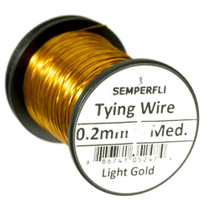 Semperfli Lure Wire - Light Gold