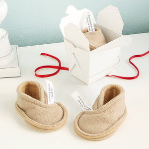 Baby Fortune Cookie Booties