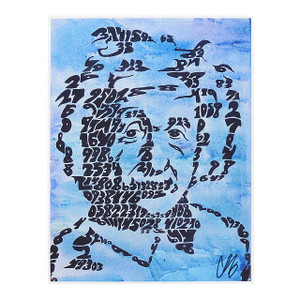 Einstein Pi Portrait