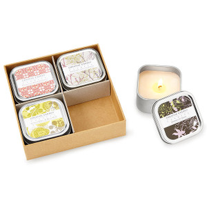 2 In 1 Body Lotion Candles Set Of 4