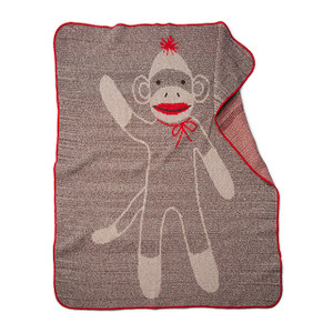 Sock Monkey Blanket