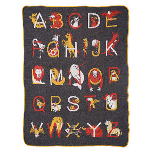Animal Alphabet Blanket