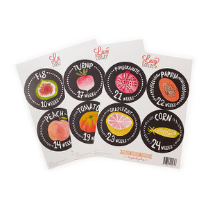 Growing Garden Pregnancy Stickers