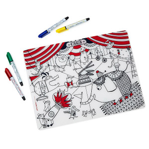 Circus Coloring Placemat