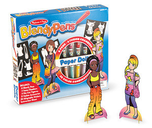 Blendy Pens Marker and Activity Set - Paper Dolls
