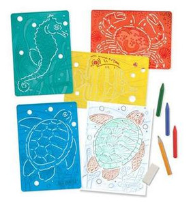 Textured Stencils - Sea Life