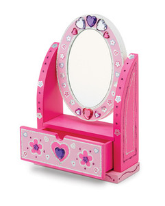 Decorate-Your-Own Wooden Vanity