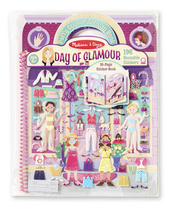 Deluxe Puffy Sticker Album - Day of Glamour