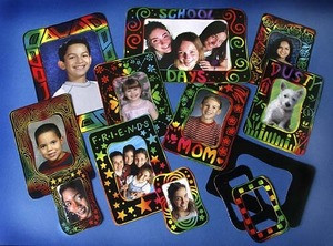 Scratch Art Photo Frames Group Pack