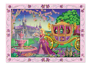 Fairytale Princess Peel & Press Sticker by Numbers