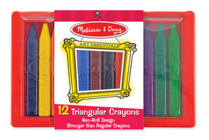 Triangular Crayons - 12 pack