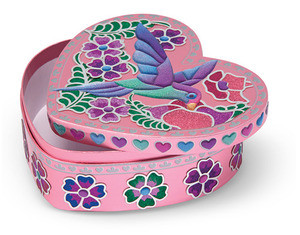 Sweetheart Treasure Box Peel & Press Sticker by Number