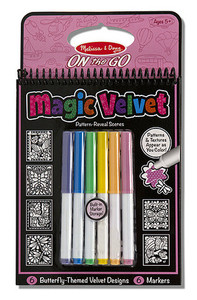 Magic Velvet Butterfly Scenes - ON the GO Travel Activity