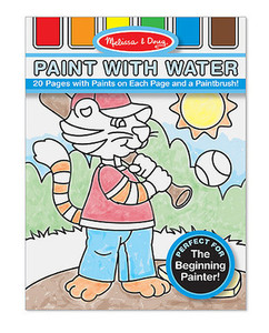 Blue Paint with Water Kids' Art Pad