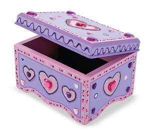Decorate-Your-Own Jewelry Box