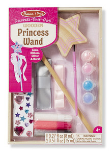 Decorate-Your-Own Wooden Princess Wand
