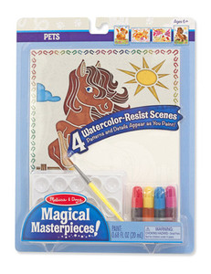 Magical Masterpieces - Watercolor Resist - Pets