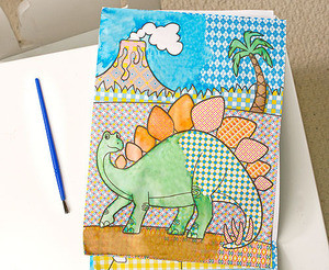 My First Paint with Water Kids' Art Pad - Blue