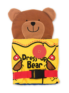 Soft Activity Book - Dress Up Bear