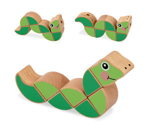 Wiggling Worm Grasping Baby Toy