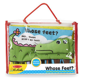 Soft Activity Book - Whose Feet?
