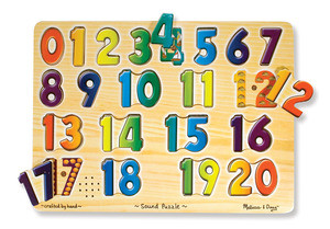 Numbers Sound Puzzle - 21 Pieces