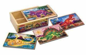 Dinosaur Jigsaw Puzzles in a Box