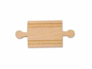 2" Wooden Straight Track - Male (6 pack)