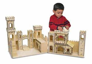 Folding Medieval Castle