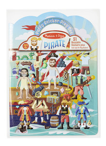 Puffy Stickers Play Set - Pirate