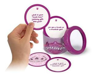 The Box Girls Birthday Girl Box of Questions - Mini