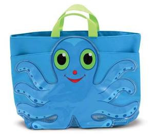 Flex Octopus Kids' Beach Tote Bag