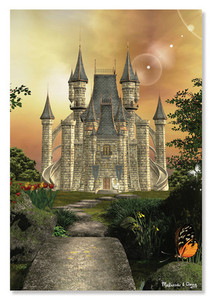 Towering Castle Cardboard Jigsaw - 200 Pieces