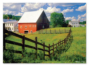 Peaceful Farm Cardboard Jigsaw - 500 Pieces