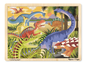 Dinosaur Wooden Jigsaw Puzzle - 24 Pieces