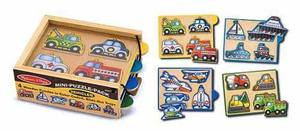 Vehicles Mini-Puzzle-Pack
