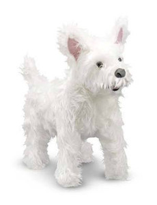 West Highland Terrier (Westie) Dog Giant Stuffed Animal