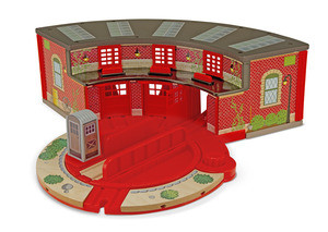 Deluxe Roundhouse & Turntable Set