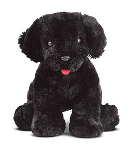 Benson Black Lab Puppy Dog Stuffed Animal