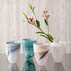 Polished Alabaster Round Vase