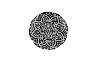 Tunis Charger Plate, Black
