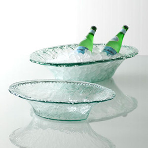 Small Rustic Party Bowl - Clear