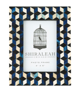 Loft 4" X 6" Cube Inlay Picture Frame